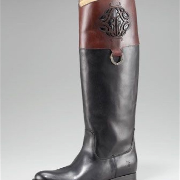 🦋FRYE Melissa Two Toned Riding Boots🦋 - Picture 2 of 4